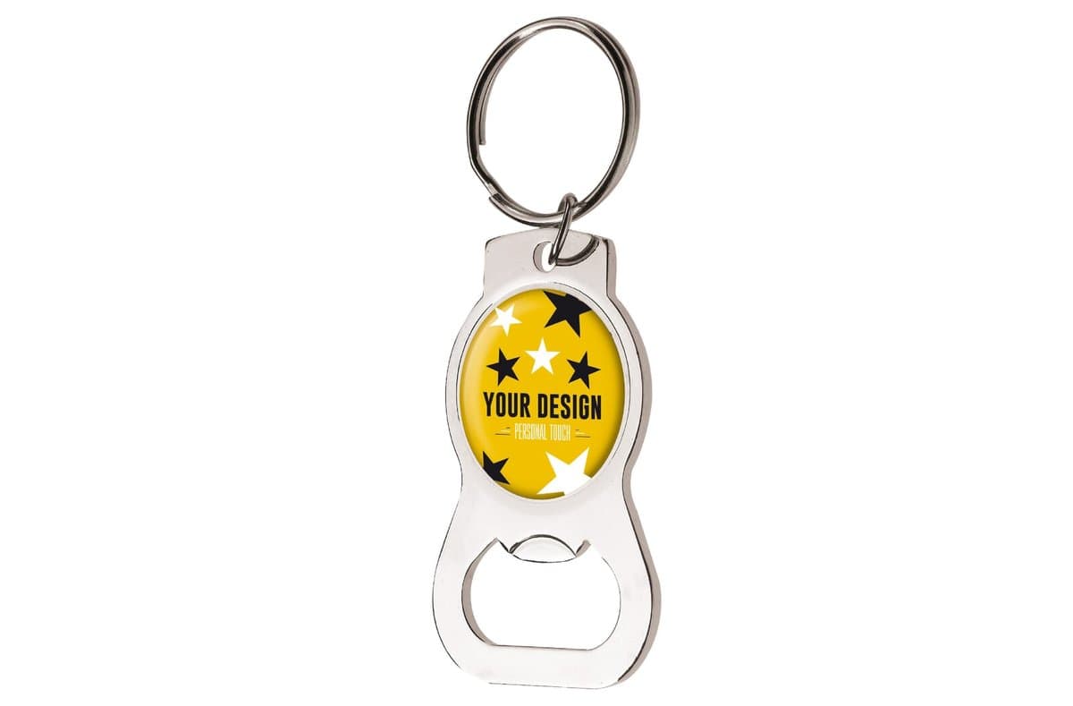 Opener keyring metal Doming 3