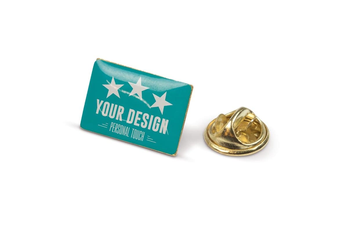 Metal pin, rectangle 19x13mm 3