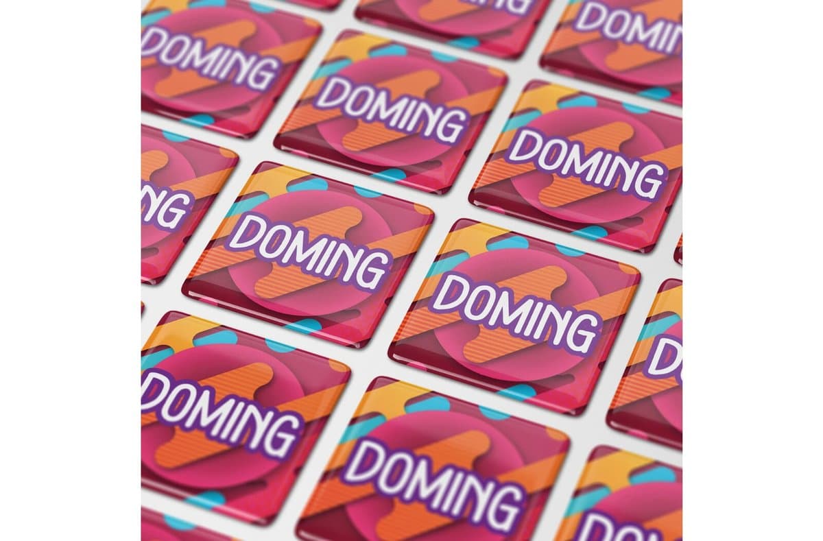 Doming Square 40x40 mm