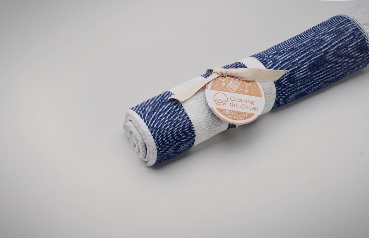 Wave SEAQUAL® hammam towel 100x170 5