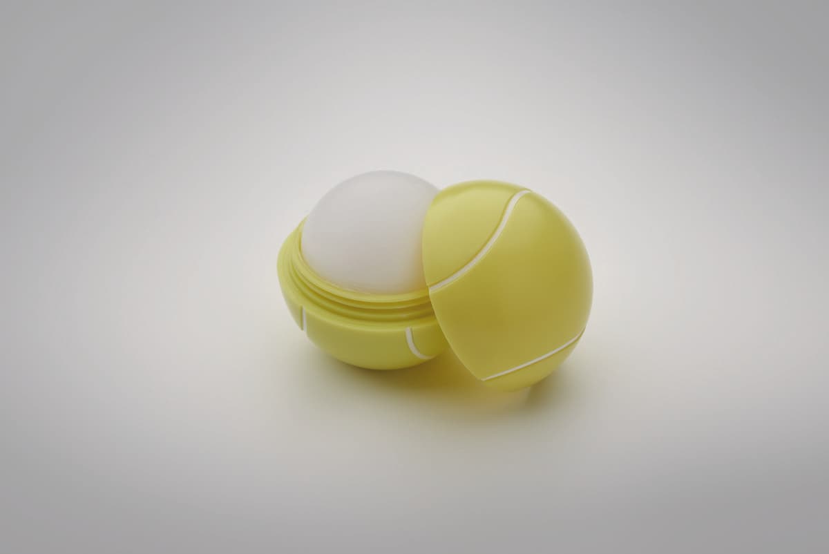 Tennis Lip balm in tennis ball shape 5