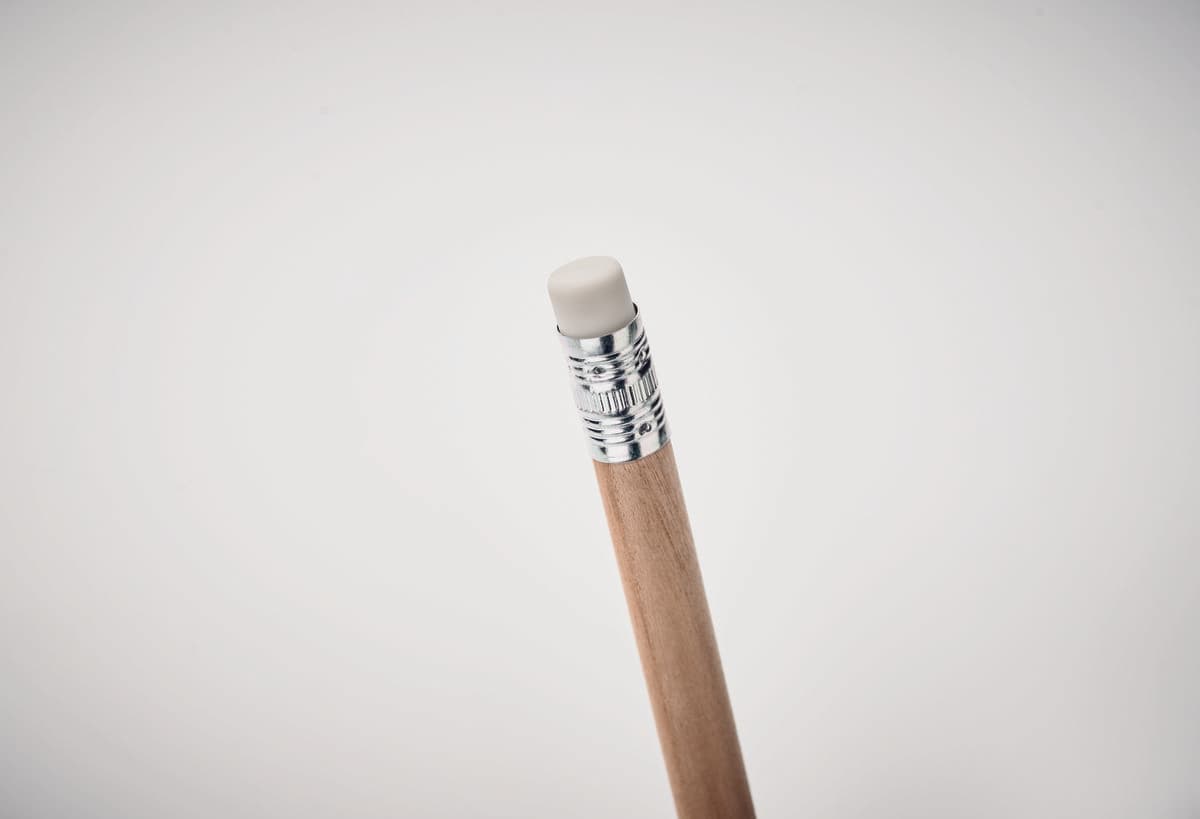 Stomp Sharp Natural pencil with eraser 3
