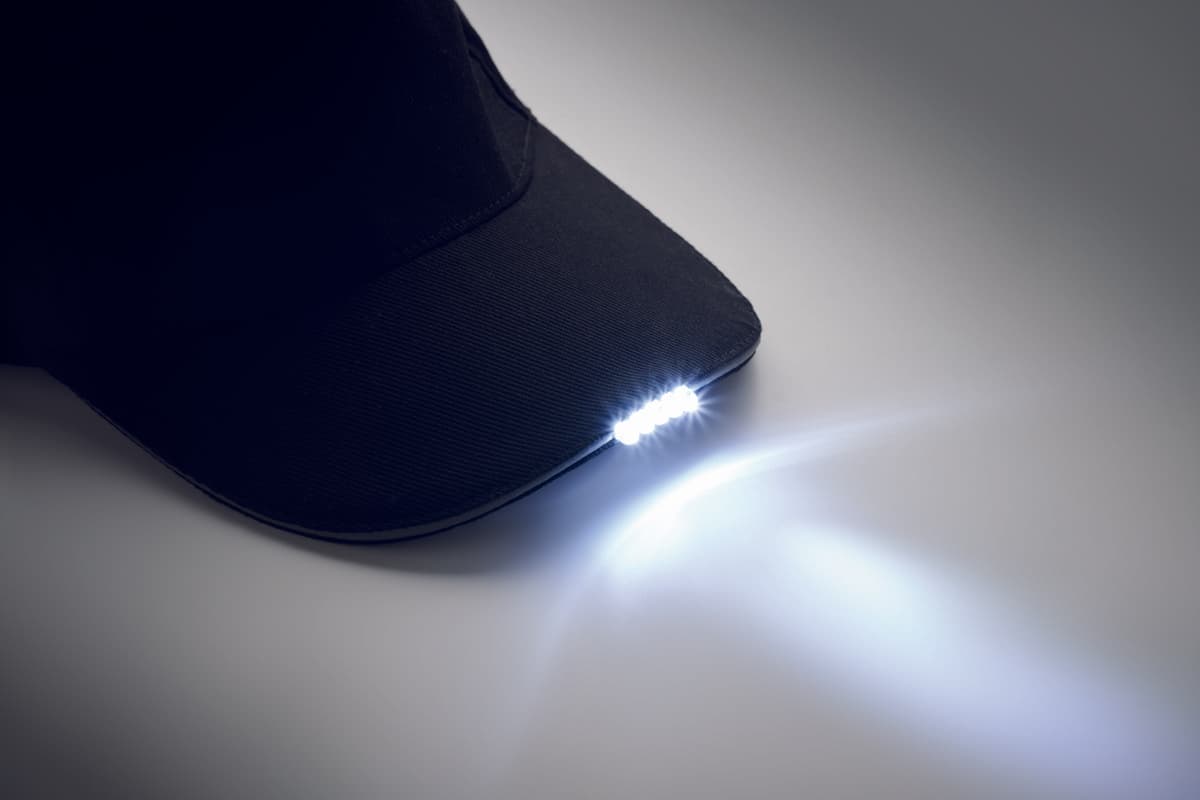 Luzcap 5 panel LED cotton cap 220gr/m² 5