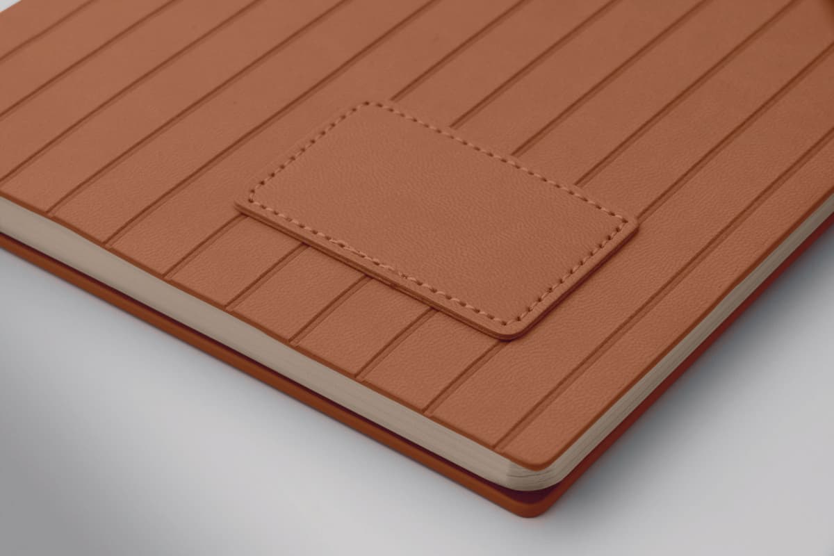 Tintray A5 notebook in smokey PU 3