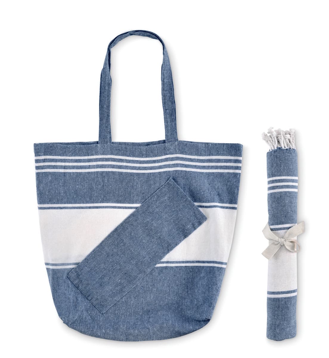 Hummum Beach bag with towel 50X14X38cm 2