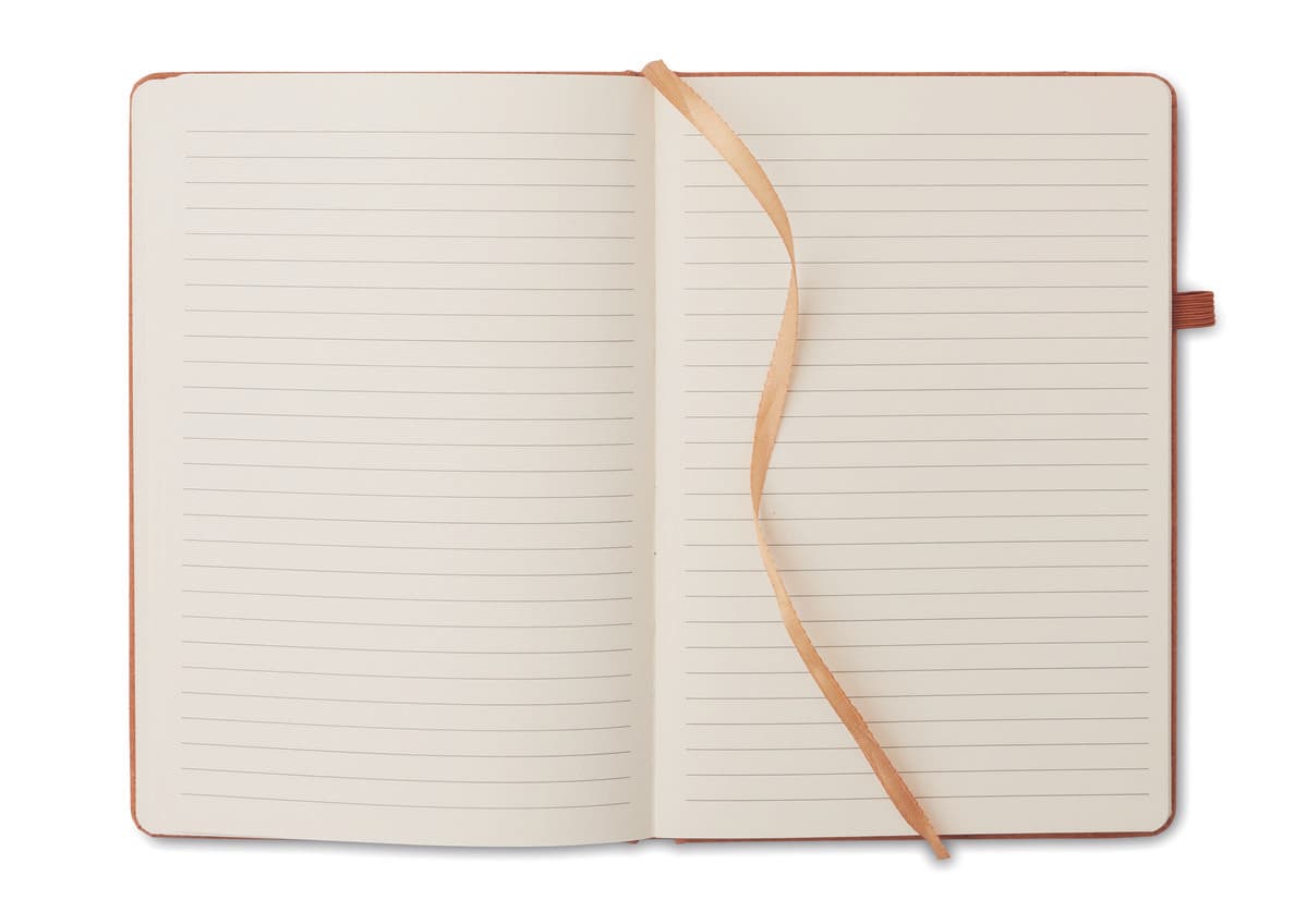 Baobab Recycled PU A5 lined notebook 3