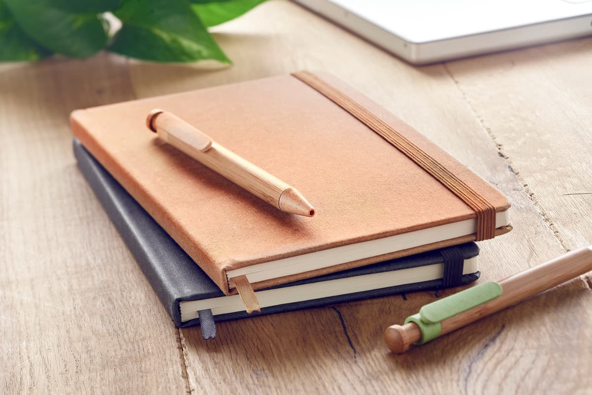 Baobab Recycled PU A5 lined notebook 5