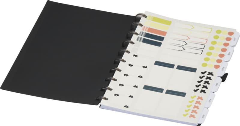 SMART planner with flexible cover and disc system 4