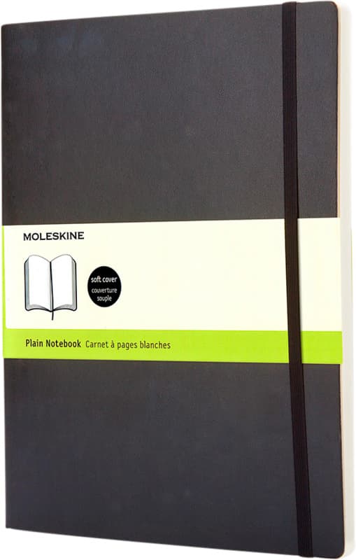 Classic XL soft cover notebook - plain