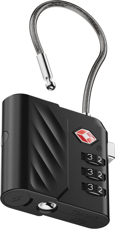 Xtorm Lock Tag TSA combination lock with location tracker 2