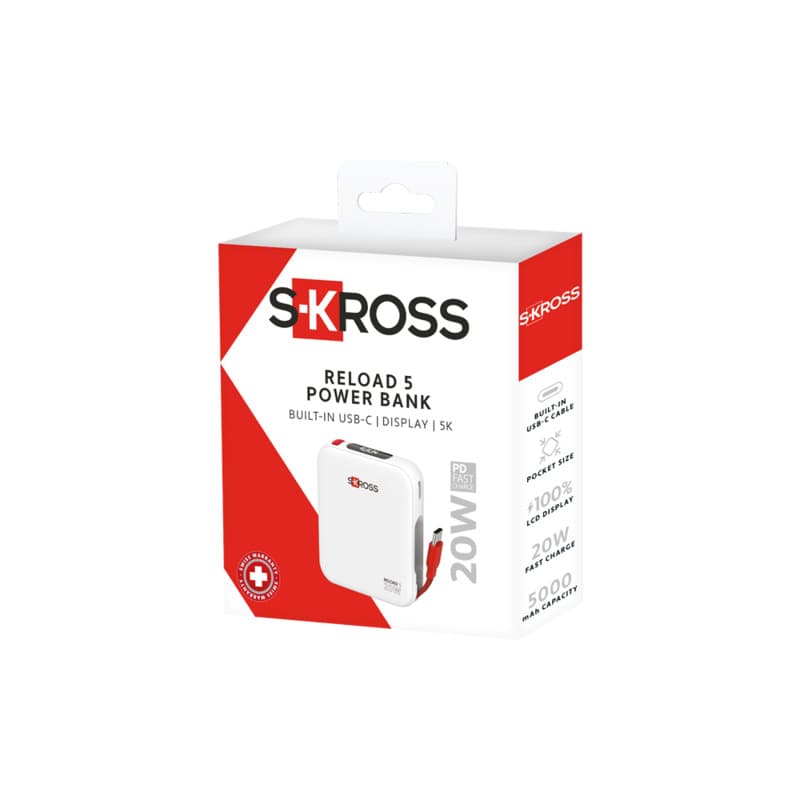 SKROSS® Reload 5000 mAh power bank 2