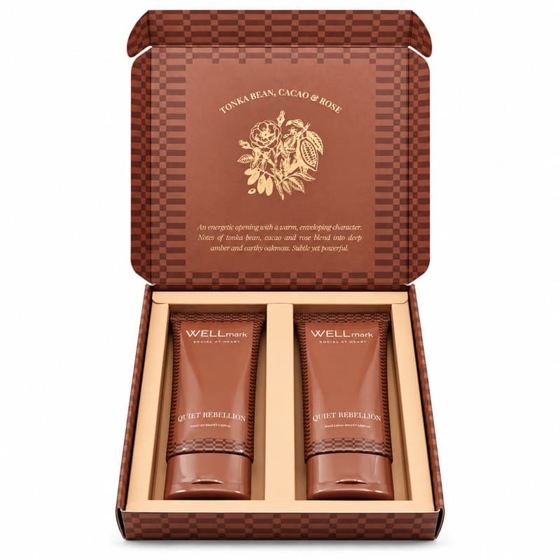 Wellmark Quite Rebellion 70 ml hand wash and 70 ml hand lotion gift set 2