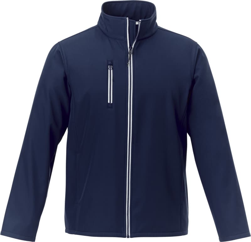 Orion men's GRS recycled softshell jacket 2