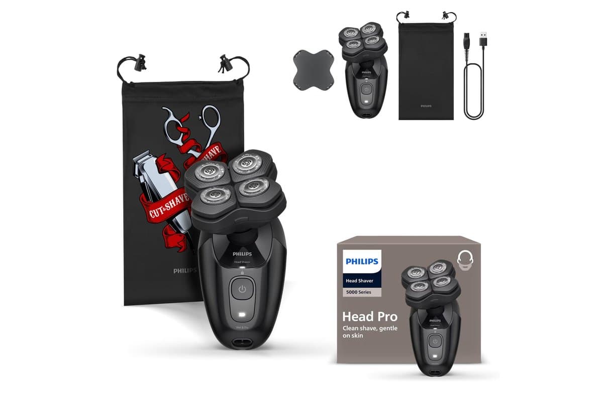 HS5980/15 Philips Series 5000 Headshaver Wet & Dry Shaver