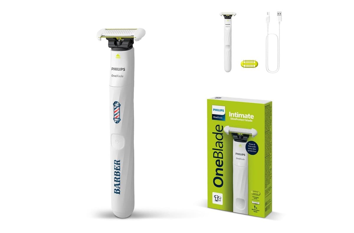 Philips OneBlade Intimate Shaver and Trimmer for Intimate Areas
