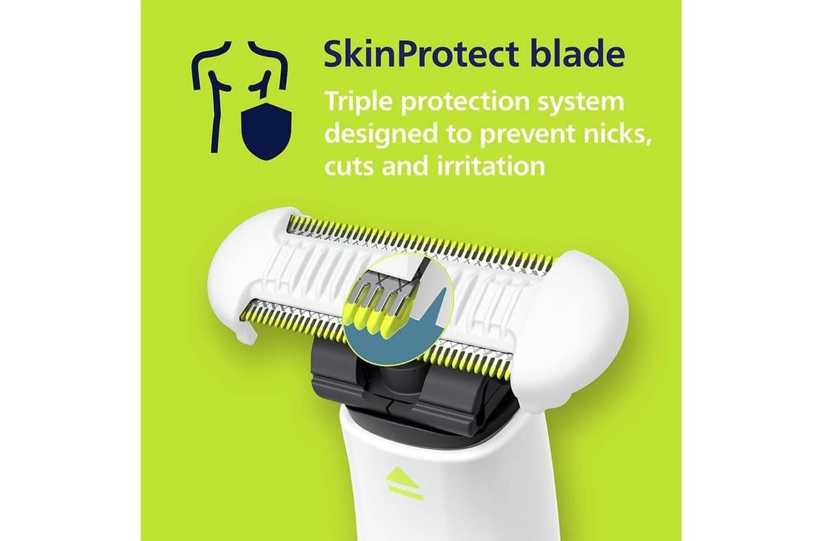 Philips OneBlade Intimate Shaver and Trimmer for Intimate Areas 5