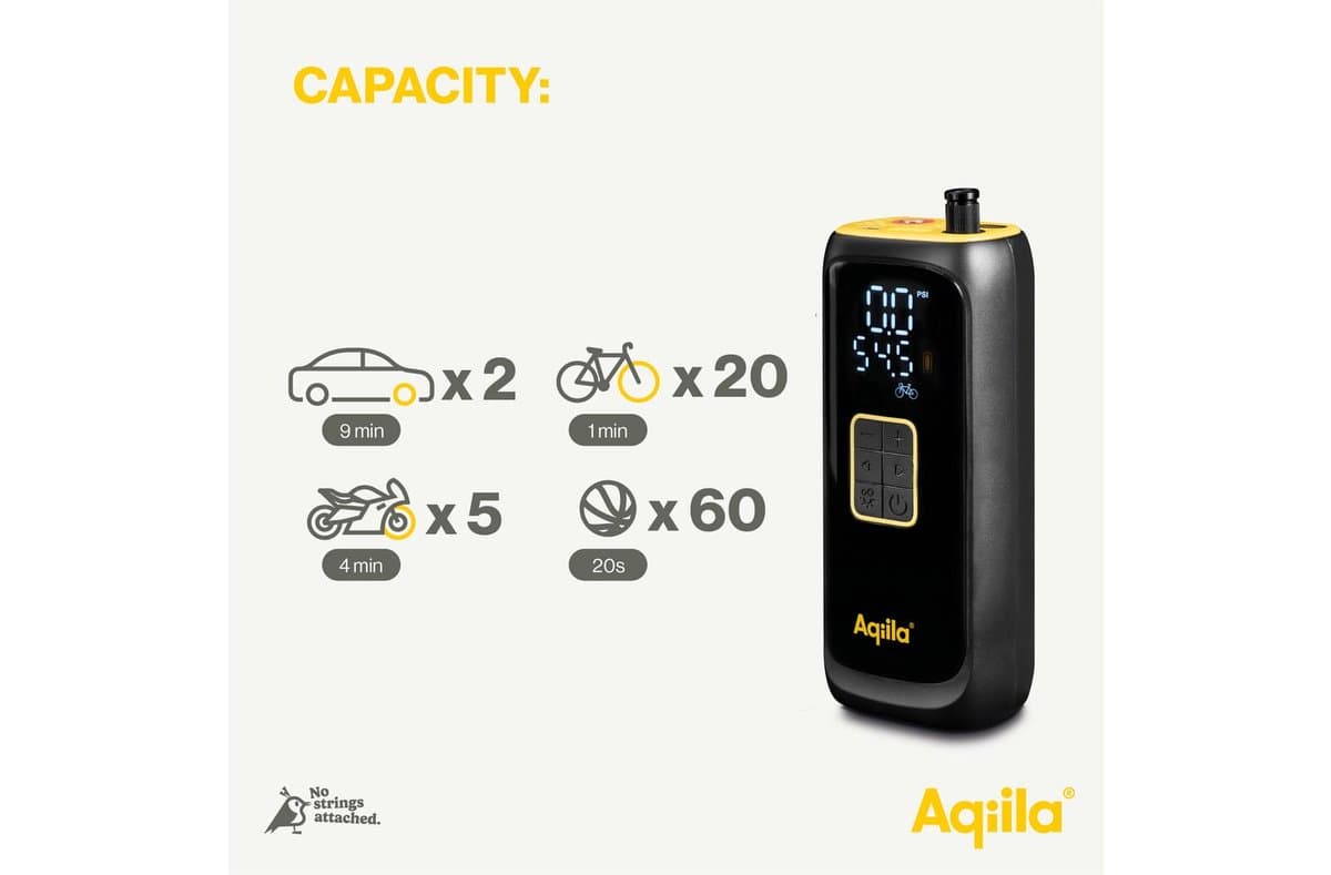 Aqiila Airbird C4 Portable Compressor 4