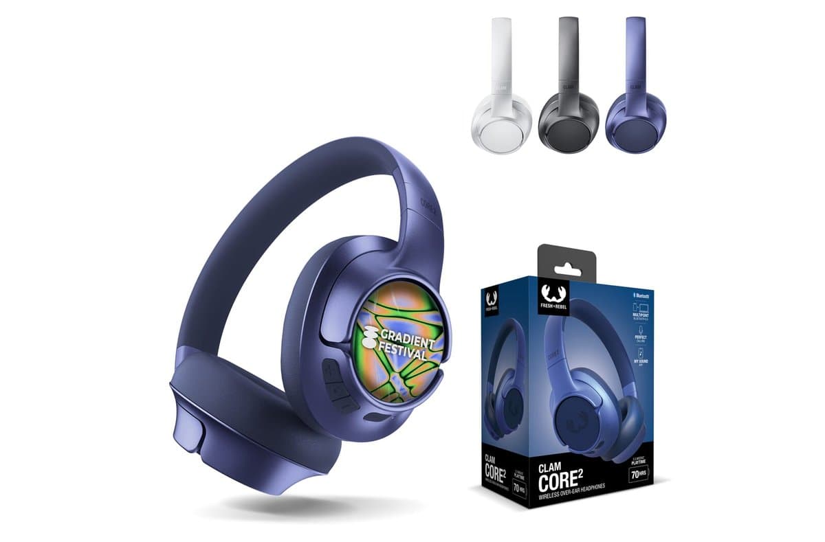 Fresh 'n Rebel Clam Core 2 Wireless Over-Ear Headphones