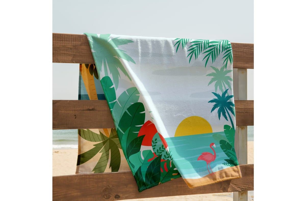 R-pet terry towel 100x180cm (300g/m²) sublimation 4