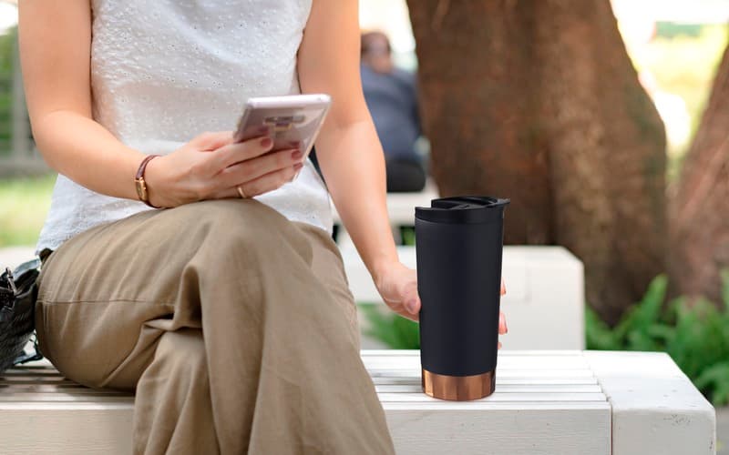 Peeta 500 ml copper vacuum insulated tumbler 5