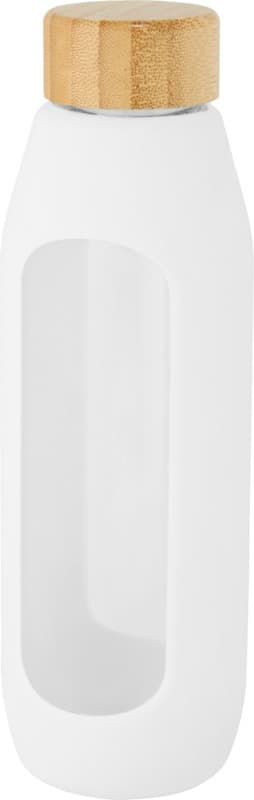 Tidan 600 ml borosilicate glass bottle with silicone grip 4