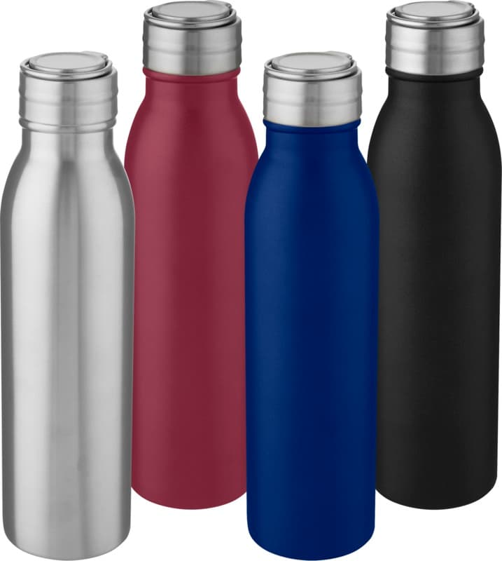 Harper 700 ml stainless steel water bottle with metal loop 5