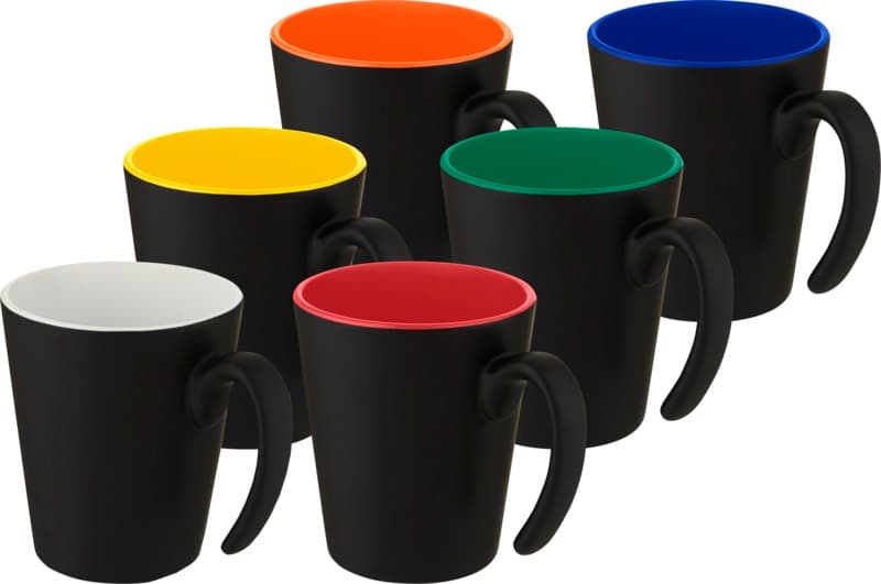 Oli 360 ml ceramic mug with handle 4