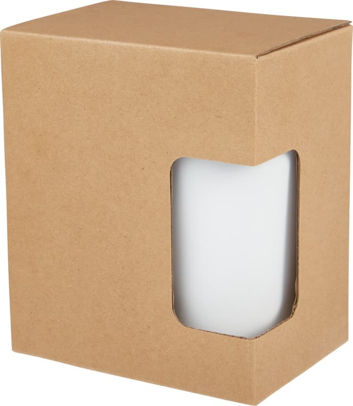 Nordia 400 ml double-wall recycled mug 5