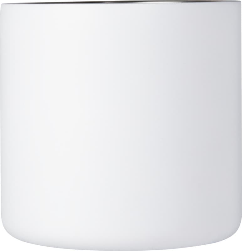 Bjorn 360 ml RCS certified recycled stainless steel mug with copper vacuum insulation 2