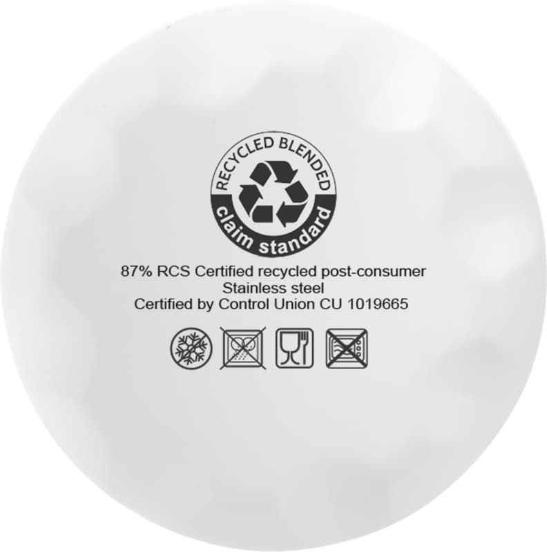 Cove 500 ml RCS certified recycled stainless steel vacuum insulated bottle  4