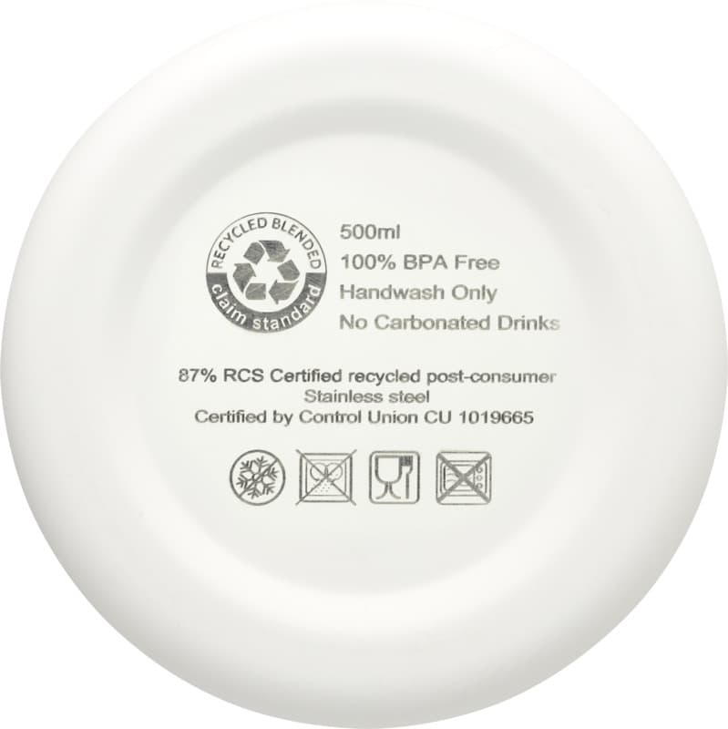 Spring 500 ml RCS certified recycled stainless steel copper vacuum insulated bottle 5