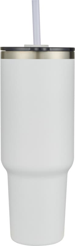 Sydney 1200 ml double wall RCS certified copper vacuum insulated tumbler with straw 2