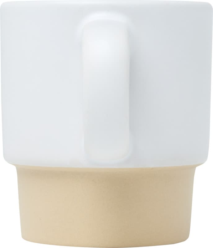 Olympia 130 ml stackable expresso cup with clay bottom 3