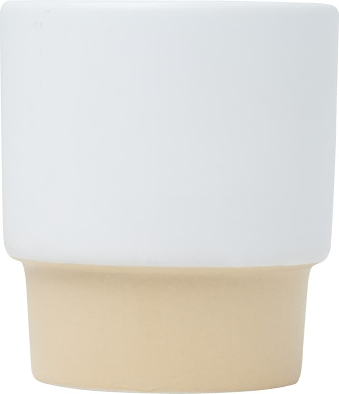 Olympia 130 ml stackable expresso cup with clay bottom 2