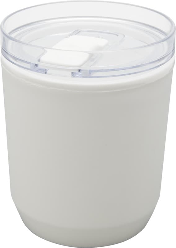 Hudson 180 ml recycled plastic double-wall tumbler