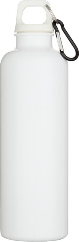 Oregon 750 ml solid colour RCS recycled plastic water bottle with carabiner   2