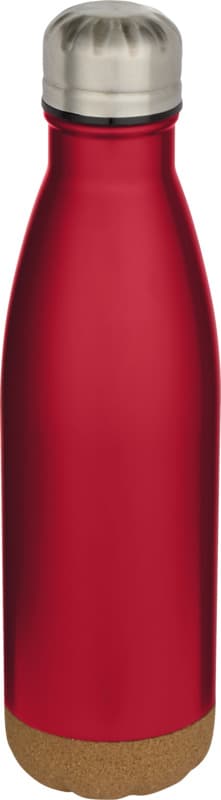 Cove 500 ml double wall vacuum insulated stainless steel water bottle with cork details 5