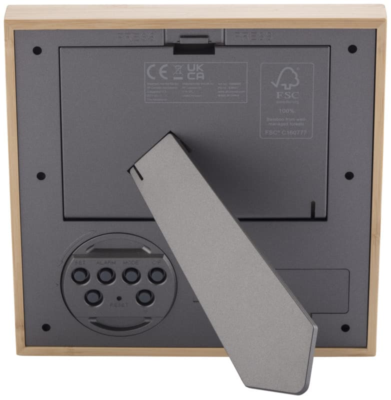 Sasa bamboo photo frame with thermometer 3