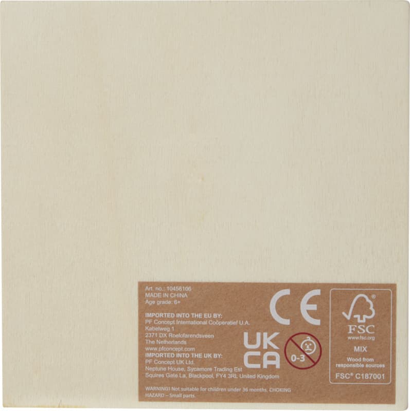 Bark wooden puzzle 3