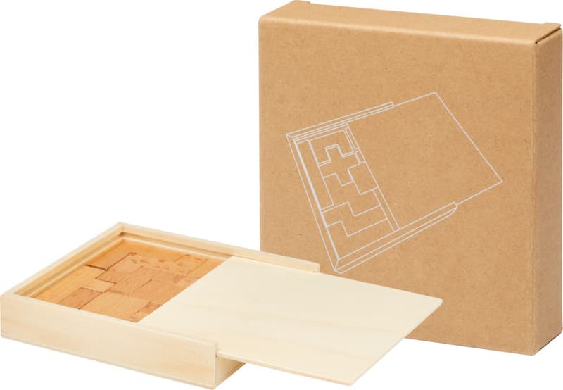 Bark wooden puzzle 4