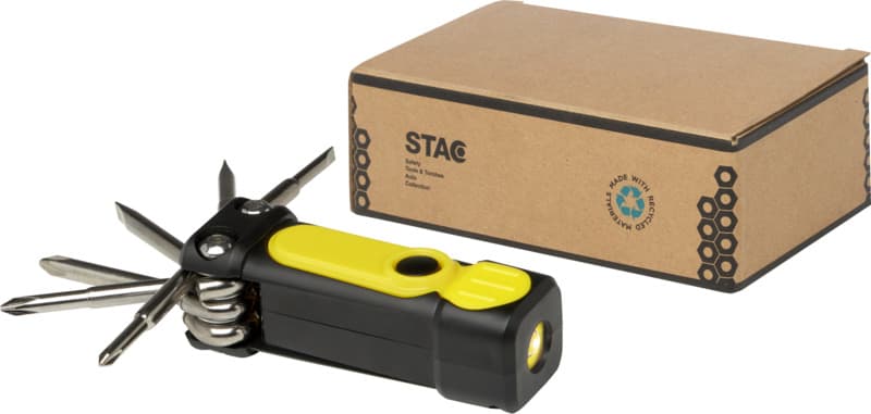 Octo 8-in-1 RCS recycled plastic screwdriver set with torch 3