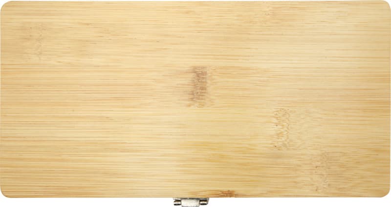 Rivet 19-piece bamboo/recycled plastic tool set 2