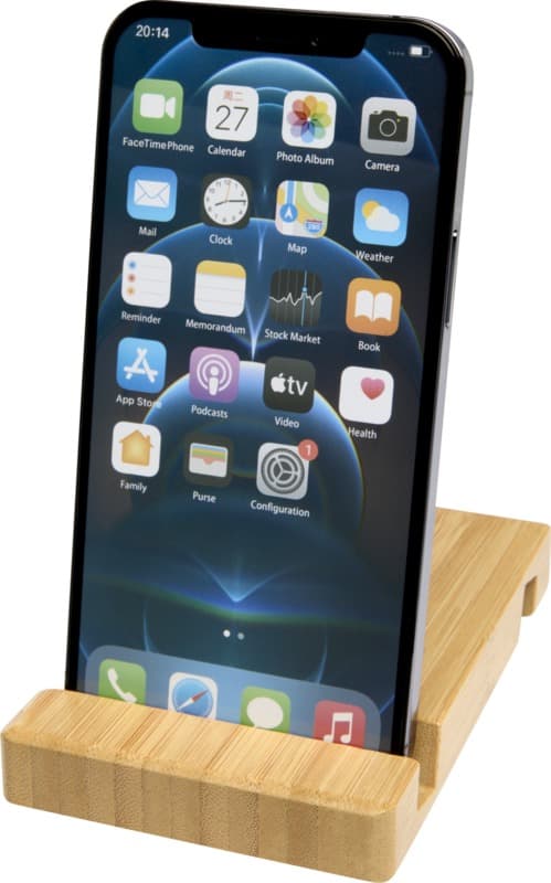 Bubup bamboo 2-angled tablet and phone stand 4