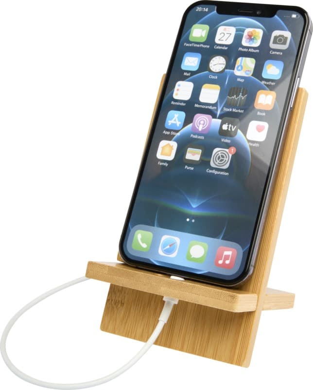 Ceibo detachable bamboo phone stand 4