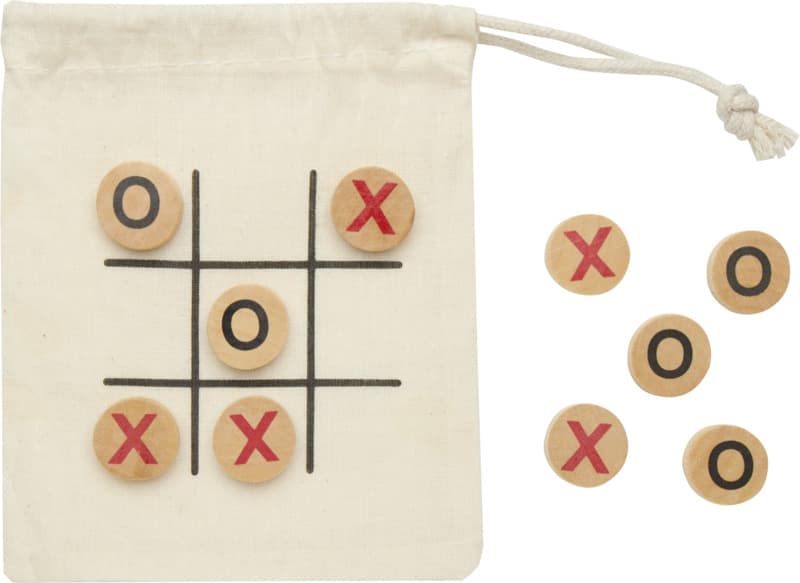Whorl wooden tic, tac, toe game 2