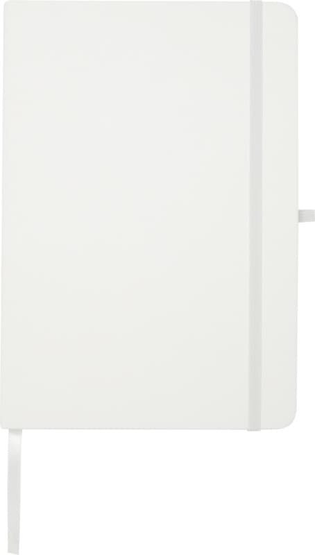 Teak A5 recycled hard cover notebook with lined pages 2