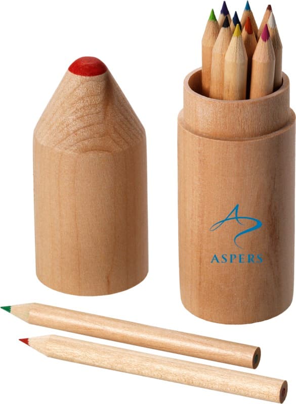 Bossy 12-piece coloured pencil set 2