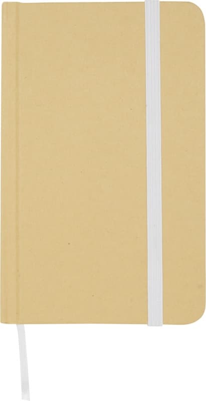 Reed A6 recycled hard cover notebook with plain pages 2