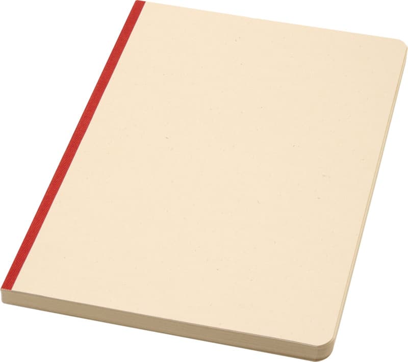 Liliana A5 sugarcane and RPET soft cover notebook