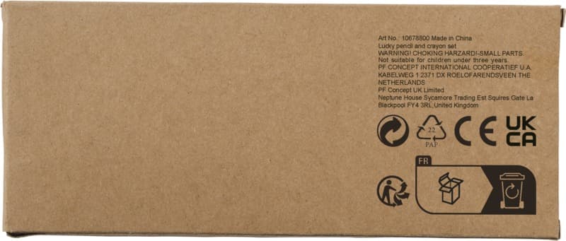 Lucky 19-piece coloured pencil and crayon set 2